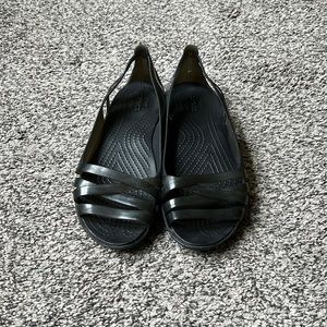 Crocs flats EUC size 8